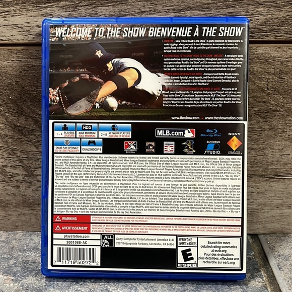 5 for $40 - MLB The Show 16 PS4 Game - Picture 4 of 4